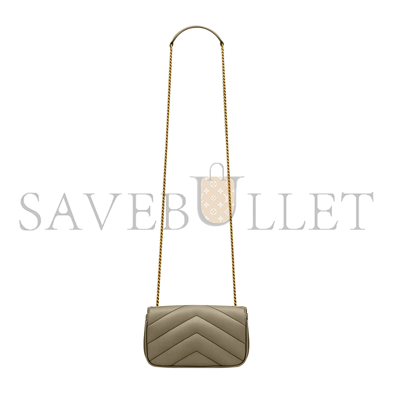 YSL LOULOU MINI IN LAMBSKIN 821749AAEAX3775 (20*12*5cm)